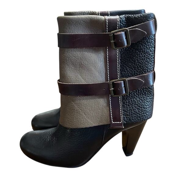 Matisse Shoes - Women's Matisse Leather Heeled Mid Calf Boot Size 6M Boots